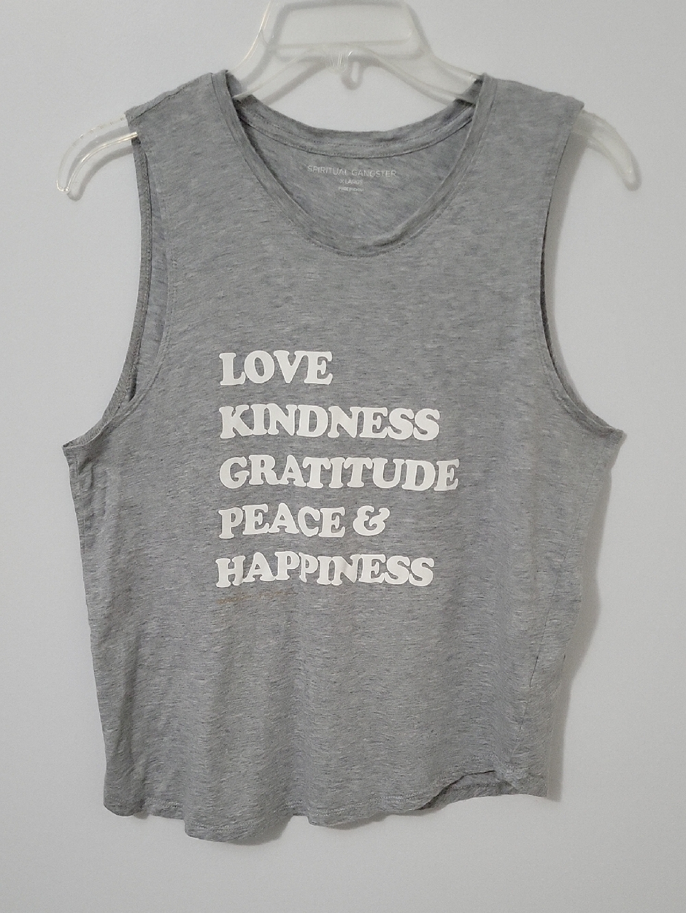 Spiritual Gangster Athletic Hesther Graphic Muscle Tank, Size X-Large